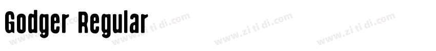 Godger Regular字体转换 Godger Regular字体转换